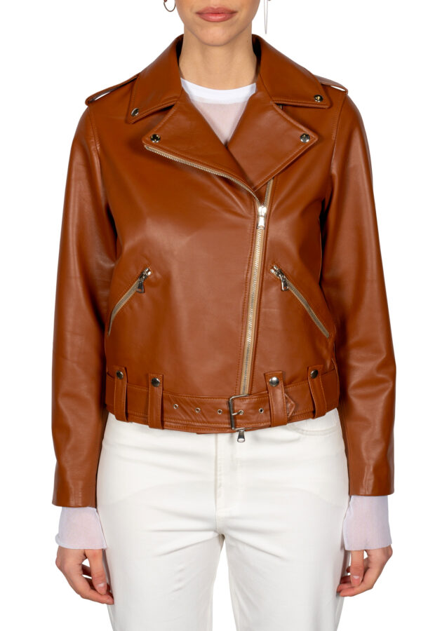 Biker over in vera pelle - immagine 2