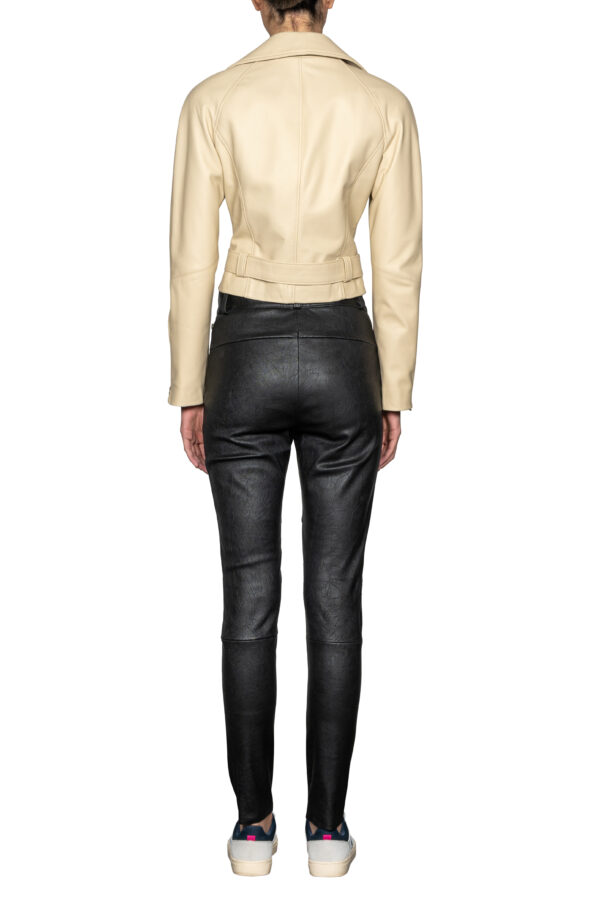 Biker in vera pelle - immagine 3