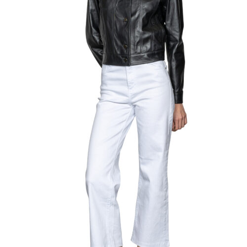 Giacca vera pelle stile 80's