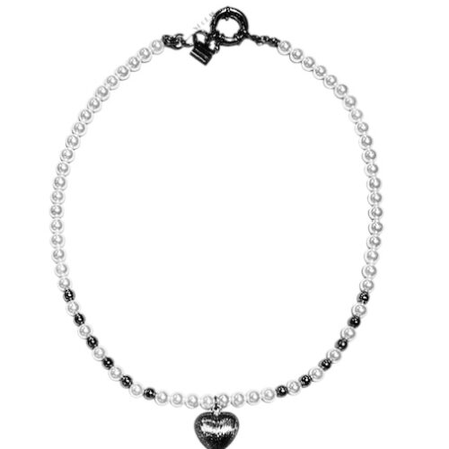 Collana silver heart