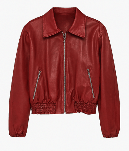 Bomber vera pelle