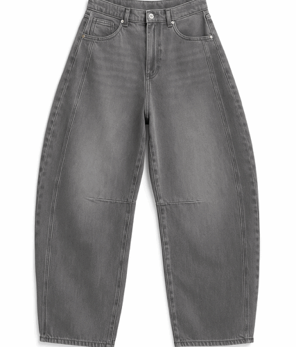 Jeans Balloon Denim- Grey edition