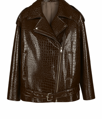 Biker over stampa cocco