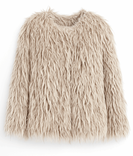 Eco pelliccia Shaggy