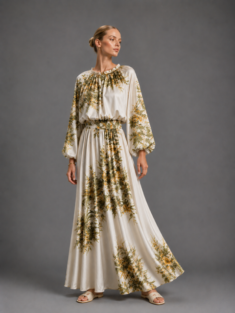 Abito silk garden - immagine 3